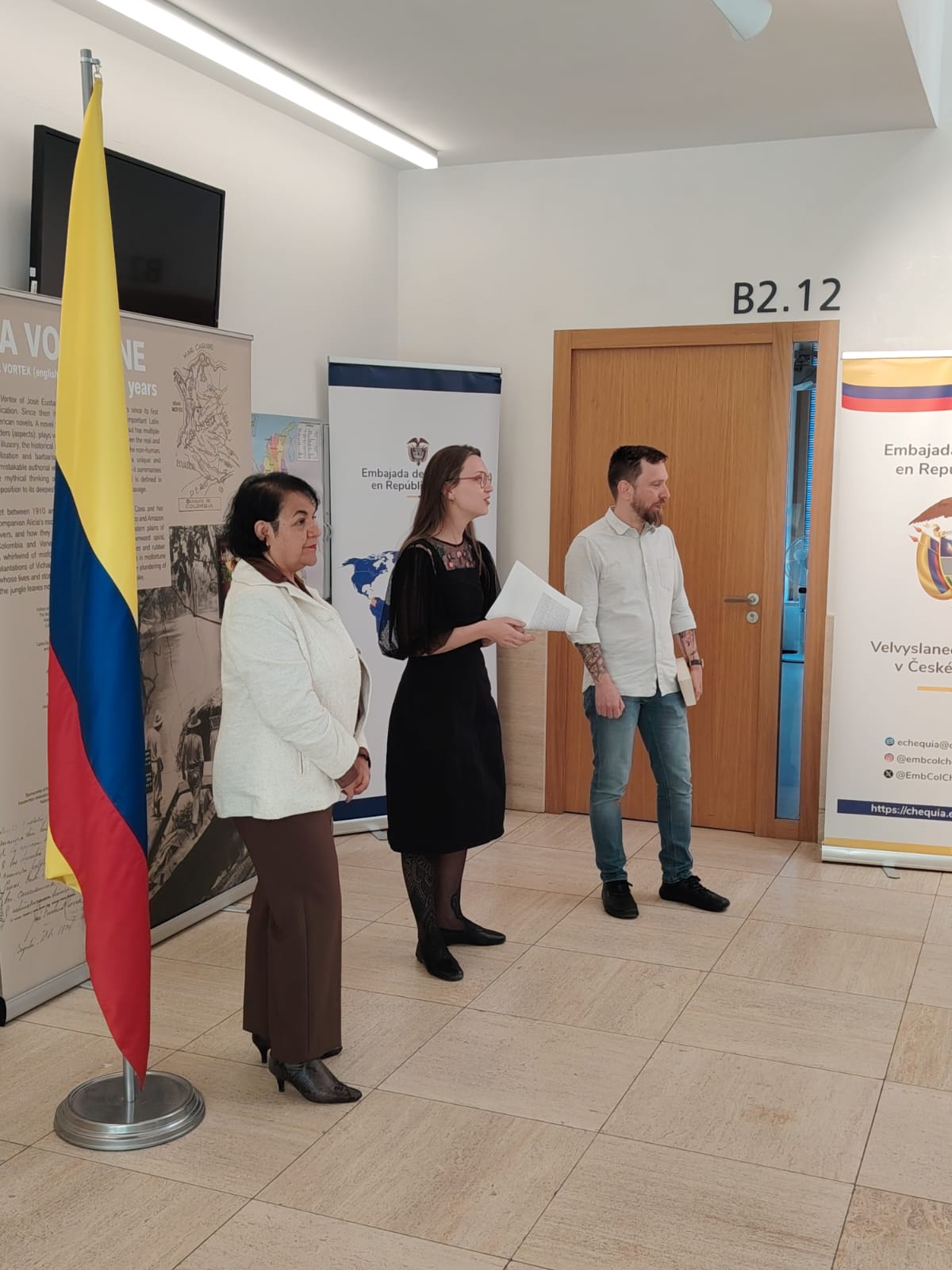 Exposición Cultural en Brno - La Vorágine: El centenario de la obra cumbre de José Eustasio Rivera