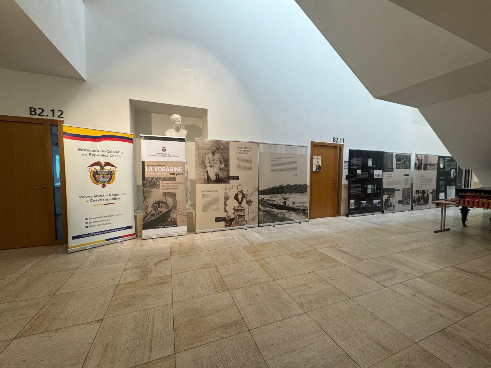 Exposición Cultural en Brno - La Vorágine: El centenario de la obra cumbre de José Eustasio Rivera
